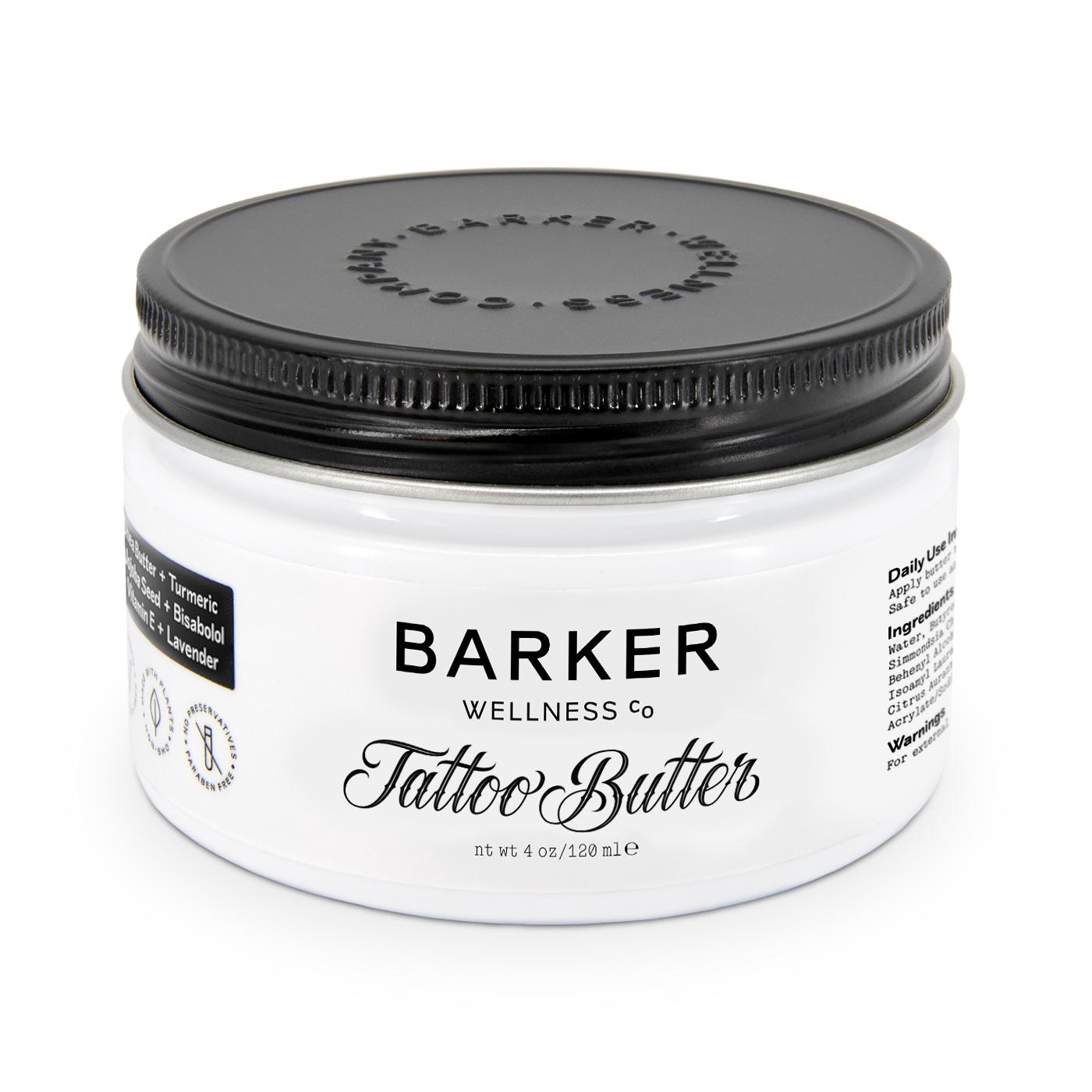 Barker Wellness Tattoo Butter