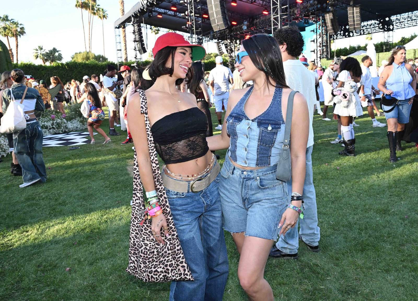 Street style at Coachella 2024