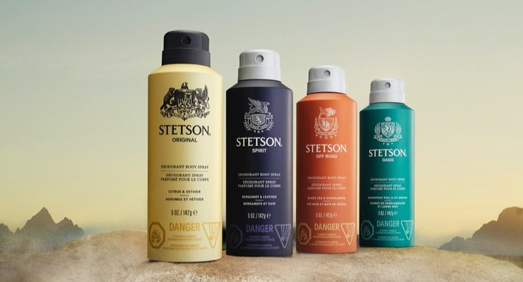 Stetson Brand Expands Into Men’s Grooming with Scent Beauty