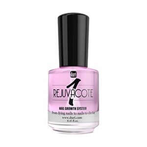 duri Rejuvacote 1 Nail Growth System – Original Maximum Strength Formula – Nail Strengthener and Nail Growth – Base and Top Coat – 0.45 fl. oz.