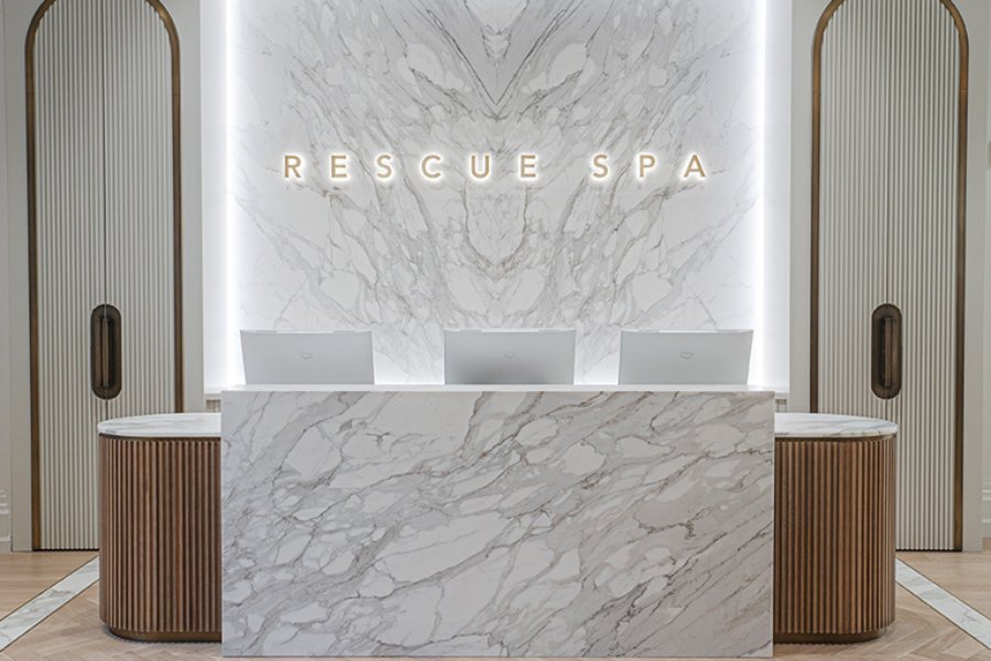 Step inside Rescue Spa’s stunning new location in Rittenhouse Square!