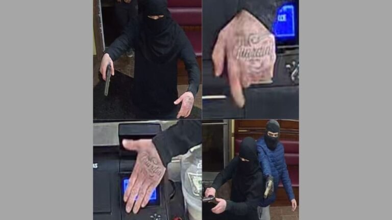 Police Seek Identification of Robbery Suspects with Tattoos.