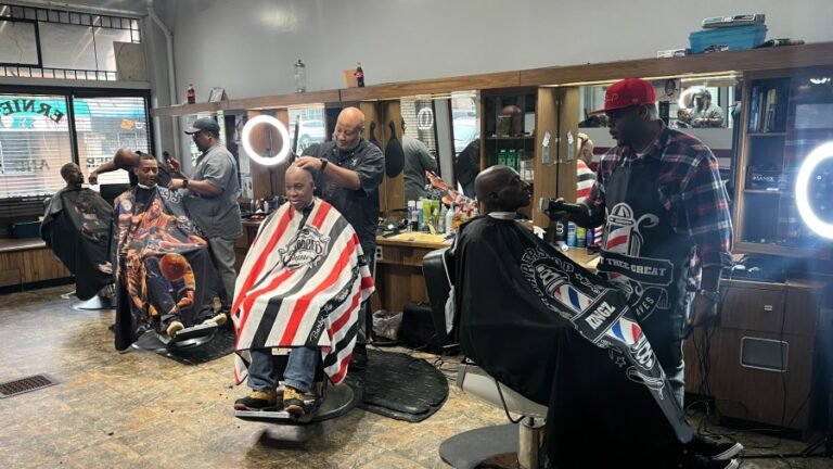 Barber becomes father figure for clients in need