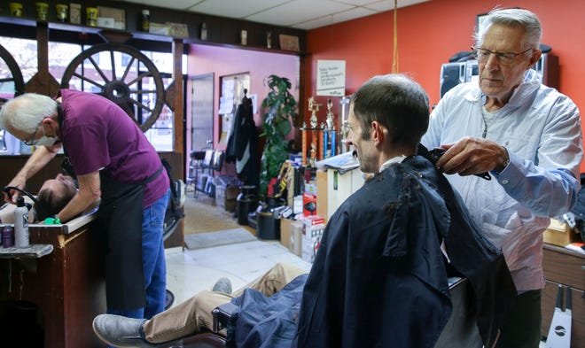 After 50 years, beloved barber Tom Bergman retires.