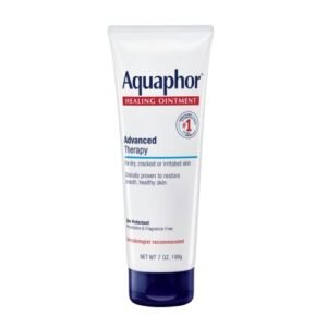 Aquaphor Healing Ointment – Dry Skin Moisturizer – Hands, Heels, Elbows, Lips – 7 oz. Tube