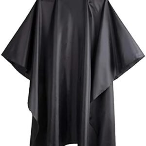 Barber Cape with Adjustable Snap Closure waterproof Hair Cutting Salon Cape for Unisex, Perfect for Hairstylists