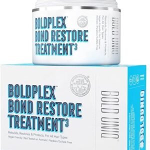 BoldPlex 3 Hair Mask – Deep Conditioner Protein Treatment for Dry, Damaged Hair – Conditioning Moisturizer Products for Curly, Bleached, or Frizzy Hair – Vegan & Cruelty Free – 6.76 Fl Oz