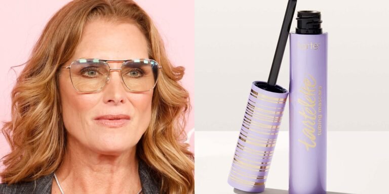 Brooke Shields and I swear by Tartelette Tubing Mascara for long lashes