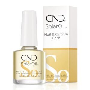 CND SolarOil Cuticle Oil, Natural Blend Of Jojoba, Vitamin E, Rice Bran and Sweet Almond Oils, Moisturizes and Conditions Skin