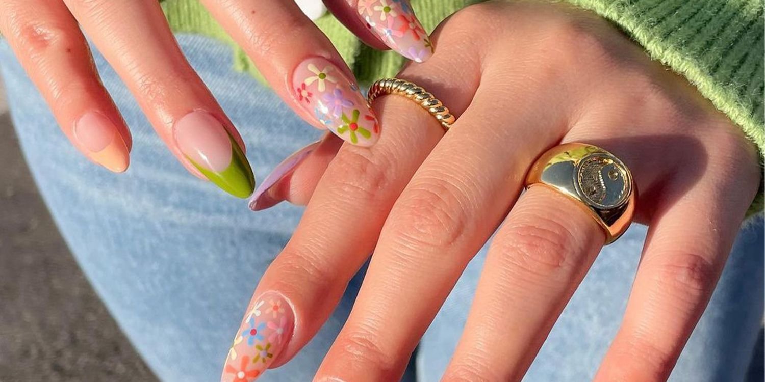 Cheery and Fun Spring French Nails: 35 Beautiful Designs!