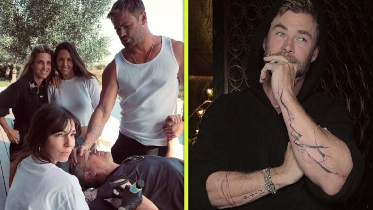 Chris Hemsworth and Matt Damon Get Matching Tattoos Before Oscars!