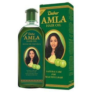 Dabur Amla Hair Oil – Amla Oil, Amla Hair Oil, Amla Oil for Healthy Hair and Moisturized Scalp, Indian Hair Oil for Men and Women, Bio Oil for Hair, Natural Care for Beautiful Hair (300ml)