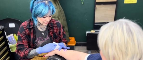 Deaf tattoo artist’s work showcased in The Wall Street Journal
