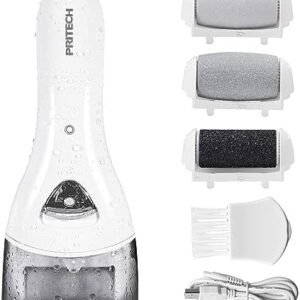 Electric Feet Callus Removers Rechargeable,Portable Electronic Foot File Pedicure Tools, Electric Callus Remover Kit,Professional Pedi Feet Care Perfect for Dead,Hard Cracked Dry Skin Ideal Gift