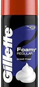 Gillette Foamy Regular Shaving Foam, 2 oz