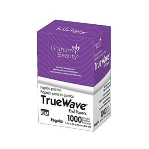 Graham Beauty Salon Truewave Regular Perm End 2.25″ x 3.25″ Paper 1000 Pcs – HC-56174