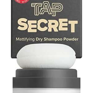 I DEW CARE Dry Shampoo Powder – Tap Secret | With Black Ginseng, Non-aerosol, Benzene-free, Mattifying Root Boost, No White Cast, Travel Size Dry Shampoo for Woman