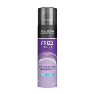 John Frieda Frizz Ease Moisture Barrier Firm Hold Hairspray, Anti Frizz Hairspray 12 Oz