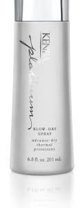 Kenra Platinum Blow-Dry Spray | Time-Saving Heat Protectant | Detangles, Smooths, and Softens | Eliminates Frizz & Resists Humidity | Medium To Coarse Hair