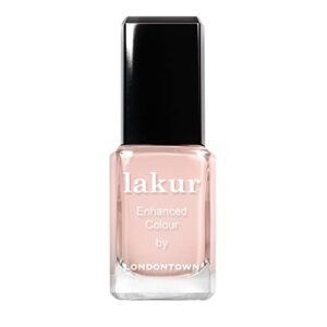 LONDONTOWN Pink Nail Polish, lakur, Vegan Chip-Resistant Long-Lasting Nail Lacquer, 40 fl oz