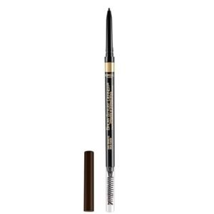 L’Oreal Paris Makeup Brow Stylist Definer Waterproof Eyebrow Pencil, Ultra-Fine Mechanical Pencil, Draws Tiny Brow Hairs and Fills in Sparse Areas and Gaps, Dark Brunette, 0.003 Ounce (Pack of 1)