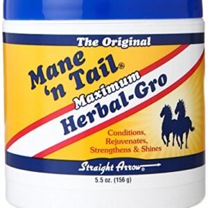 Mane ‘n Tail Herbal Gro NATURAL CONDITIONER FOR HAIR & SCALP Pomade 5.5 Ounce