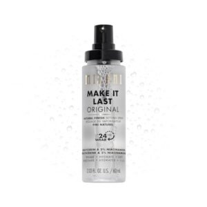 Milani Make It Last Original – Natural Finish Setting Spray 3-in-1 Setting Spray and Primer- Prime + Correct + Set Makeup Finishing Spray and Primer – Long Lasting Makeup Primer and Spray 2.03 Fl. Oz