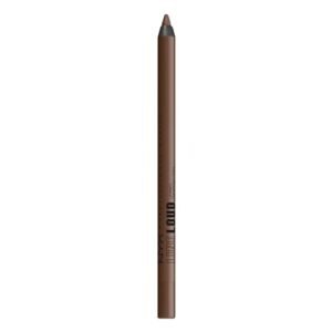 NYX PROFESSIONAL MAKEUP Line Loud Lip Liner, Longwear and Pigmented Lip Pencil with Jojoba Oil & Vitamin E – Rebel Kind (Chocolate Brown)