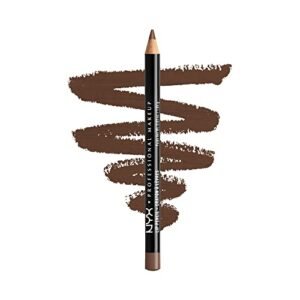 NYX PROFESSIONAL MAKEUP Slim Lip Pencil, Long-Lasting Creamy Lip Liner – Espresso