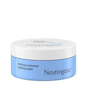 Neutrogena Makeup Remover Melting Balm to Oil with Vitamin E, Gentle and Nourishing Makeup Removing Balm for Eye, Lip, or Face Makeup, Travel-Friendly for On-the-Go, 2.0 ounces