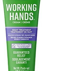 O’Keeffe’s Working Hands Night Treatment Hand Cream, 7 oz Tube, (Pack of 1)