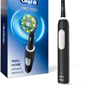 Oral-B Pro 1000 Rechargeable Electric Toothbrush, Black