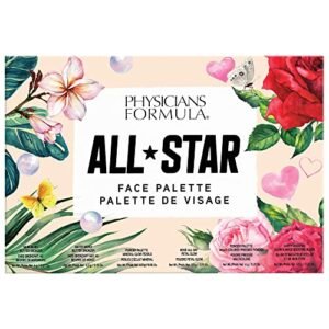 Physicians Formula All-Star Face Palette Holiday Gift Set For Women Bronzer, Blush, Powder Makeup Collection | Christmas | Dermatologist Tested, Clinicially Tested