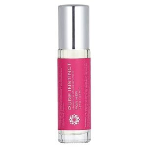 Pure Instinct Perfume with Pheromone Infused Essential Oil for Her – Roll on 10.2 ml | 0.34 Fl. Oz