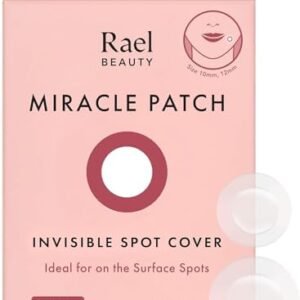 Rael Pimple Patches, Miracle Invisible Spot Cover – Hydrocolloid Acne Patch for Face, Blemishes, Zits Absorbing Patch, Breakouts Spot Treatment for Skin Care, Facial Sticker, 2 Sizes (96 Count)