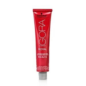 Schwarzkopf Professional Igora Royal Permanent Hair Color, 8-77, Light Blonde Copper, 60 Gram