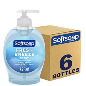 Softsoap Liquid Hand Soap, Fresh Breeze – 7.5 Fl Oz (Pack of 6)