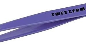 Tweezerman Blooming Lilac Stainless Steel Mini Slant Tweezer