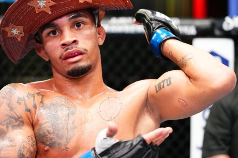 UFC Fighter Andre Lima Tattoos Bite Mark From Disqualified Opponent in Vegas 89 Bout