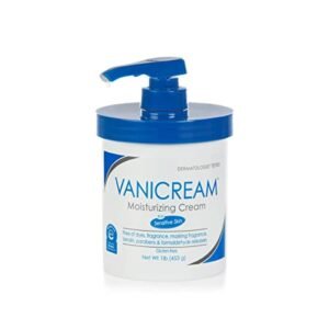 Vanicream Moisturizing Skin Cream with Pump Dispenser – 16 fl oz (1 lb) – Moisturizer Formulated Without Common Irritants for Those with Sensitive Skin