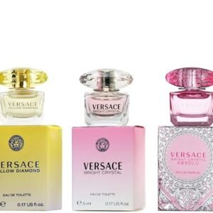 Versace Miniature Variety Trio Collection Perfume Gift Set for Women