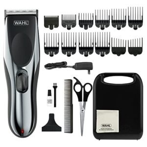 Wahl Clipper Rechargeable Cord/Cordless Haircutting & Trimming Kit for Heads, Longer Beards, & All Body Grooming – Model 79434