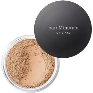 bareMinerals Original Loose Powder Foundation SPF 15, Lightweight Mineral Loose Powder Foundation Makeup, Buildable Coverage, Talc Free, Vegan