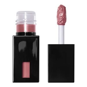 e.l.f. Cosmetics Glossy Lip Stain, Lightweight, Long-Wear Lip Stain For A Sheer Pop Of Color & Subtle Gloss Effect, Pinkies Up, 0.10 Ounce (Pack of 1)