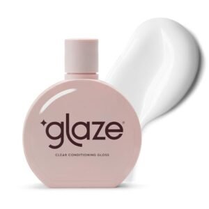 glaze Sheer Glow Transparent Clear Conditioning Super Gloss 6.4 fl.oz (2-3 Hair Treatments) Award Winning Hair Gloss Treatment. No mix, no mess hair mask – guaranteed results in 10 minutes