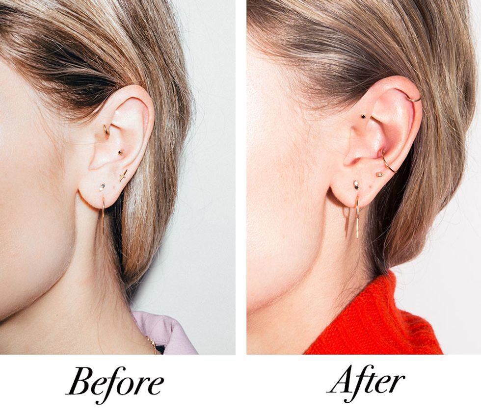 how to style ear piercings