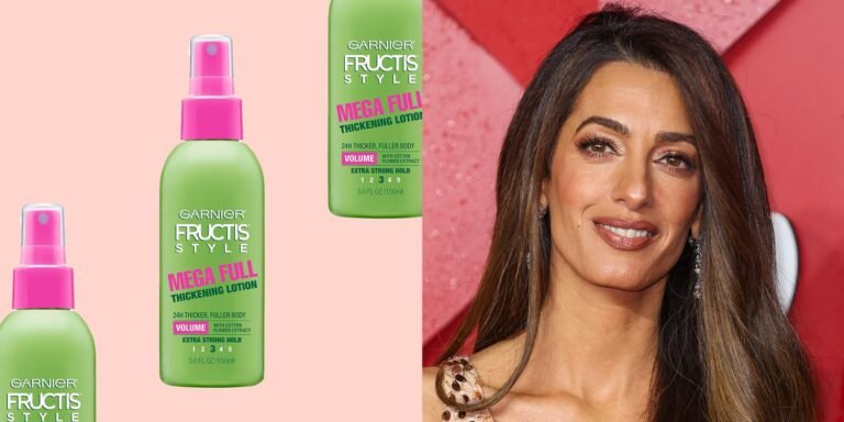 Amal Clooney’s Ultimate Safari Hair Secret: $7 Volumizing Spray!
