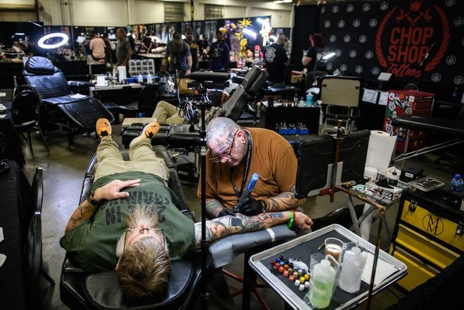Fayetteville hosts All American Tattoo Convention at Crown Expo