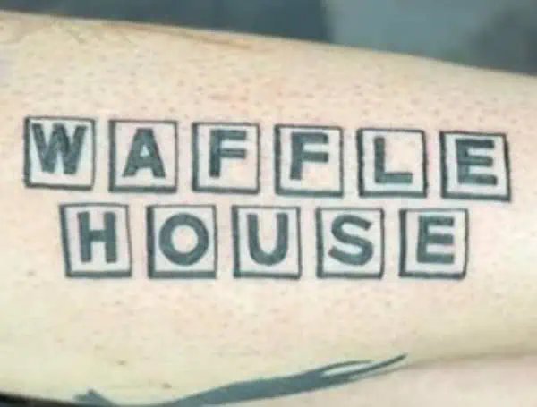 Florida Man Pleads No Contest to Stealing Waffle House Tattoo
