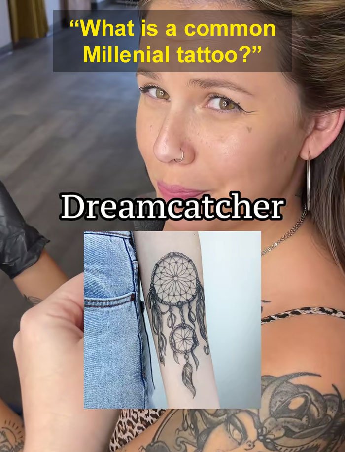Tattoo Artists List Common Tattoos Each Generation Gets Done, People ‘Feel Attacked’